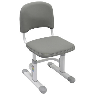 Стул детский регулируемый серый SST3D Grey