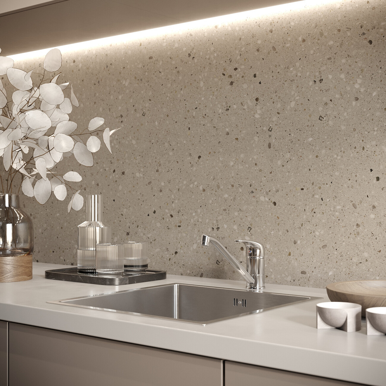 Смеситель для кухни однорычажный хром Domaci "Равенна" DC 3009 - изображение 3