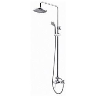 Душевая система со смесителем из латуни хром Wasserkraft A12202
