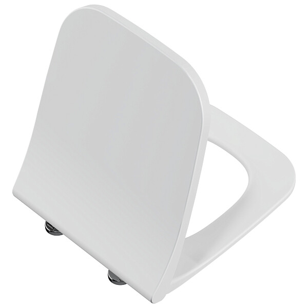 Сиденье для унитаза белое Vitra Integra Square 191-003-009 - изображение 1