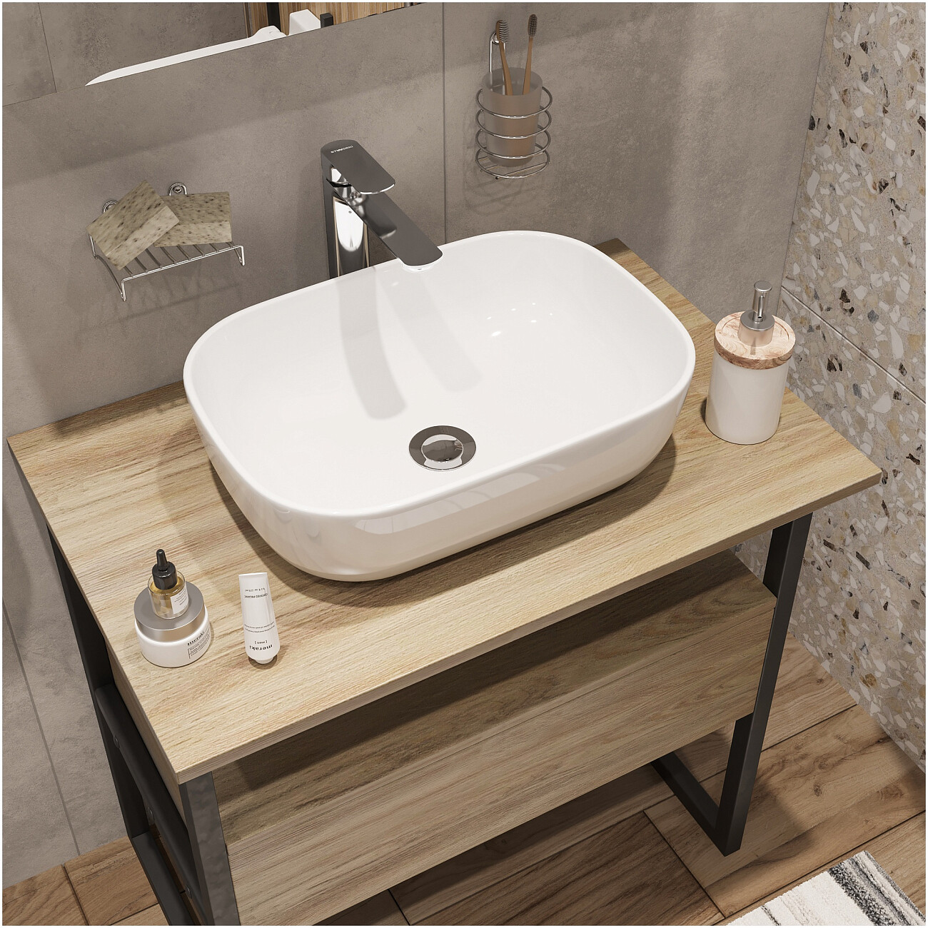 Смеситель для раковины однорычажный хром Stworki "Вестерос" S26020CR - изображение 6