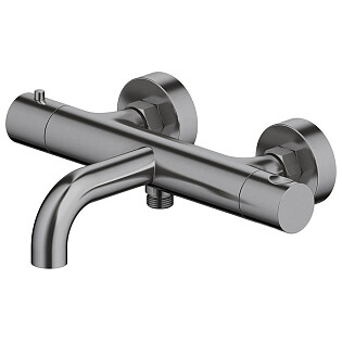 Смеситель для ванны термостатический оружейная сталь Aquatek &quot;Европа&quot; AQ1343BGM