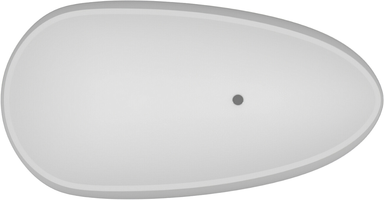 Ванна акриловая овальная отдельностоящая 85х180 см белая Artemis Lalage 1.05.412.145.01.1.26 - изображение 6