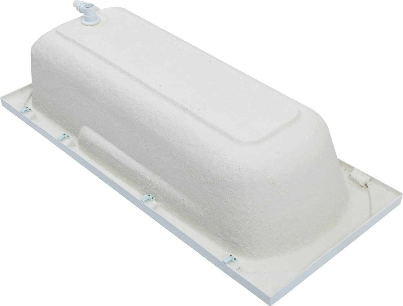 Акриловая ванна с ножками 150x70 см белая Diwo "Ростов" 274650, 274647 - изображение 5