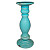 Подсвечник керамический голубой 27 см King