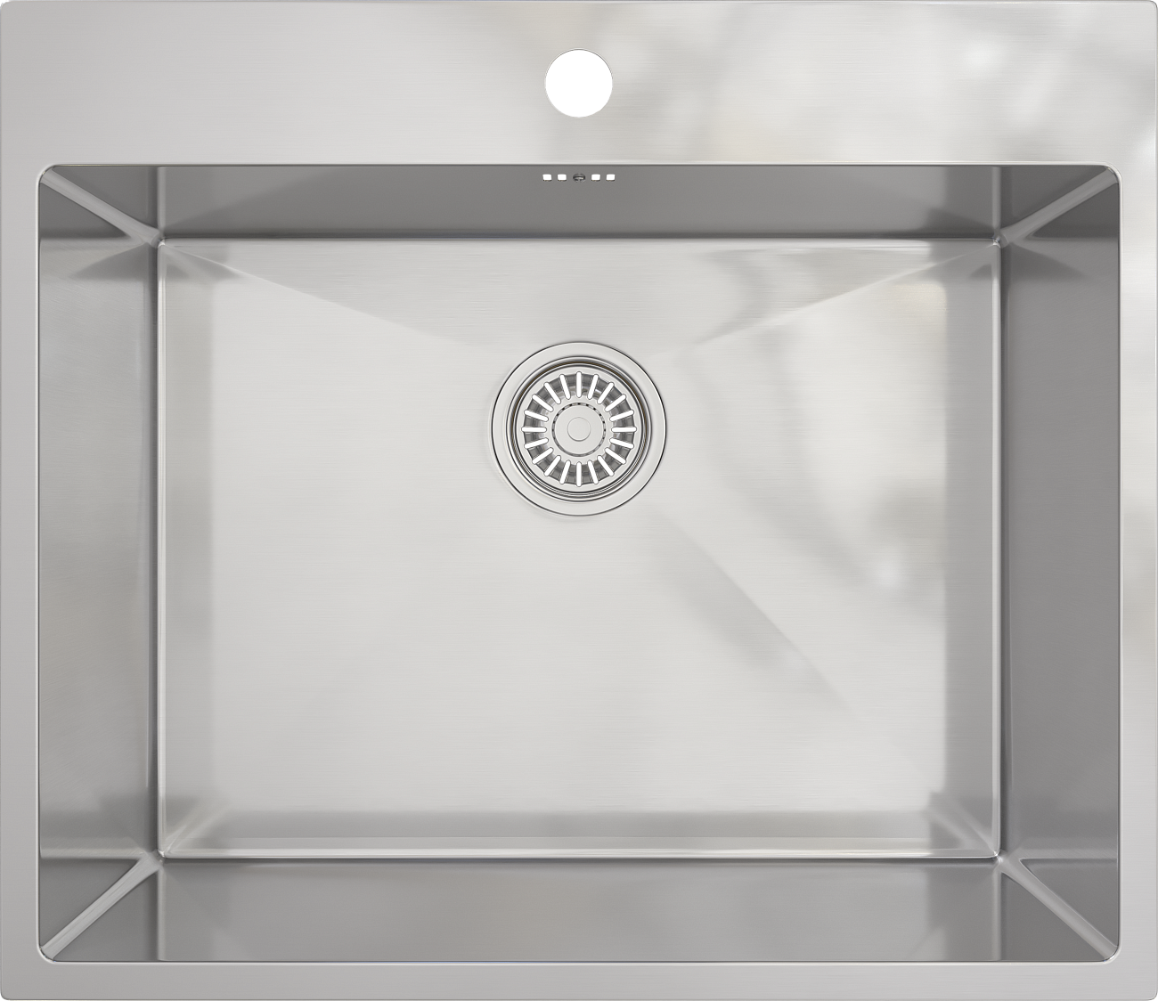 Мойка кухонная из нержавеющей стали матовая сталь Domaci "Равенна" DM5951 - изображение 5