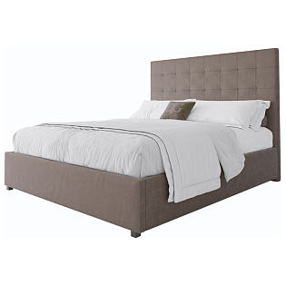 Кровать двуспальная 160х200 бежевая Royal Black