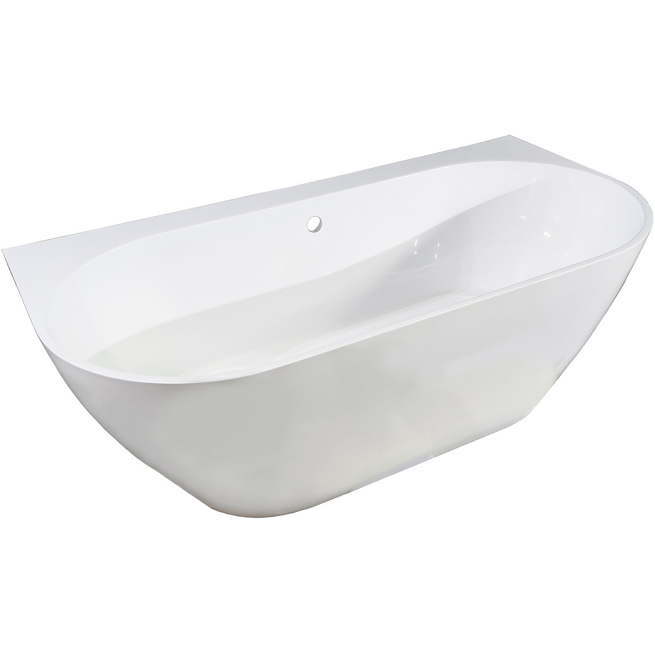 Ванна из искусственного камня 170x85 см белая Stworki "Левангер" ФР-00017392 - изображение 3