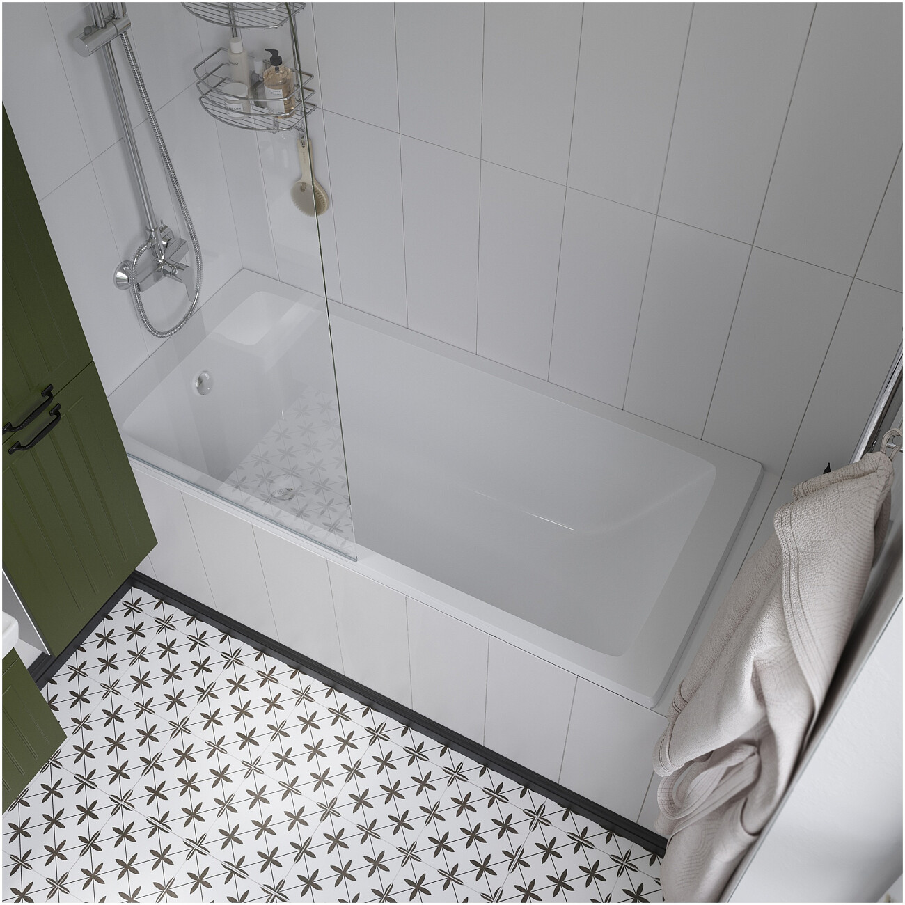 Ванна чугунная 150x70 см белая Diwo "Суздаль" DS0011, D0017 - изображение 8