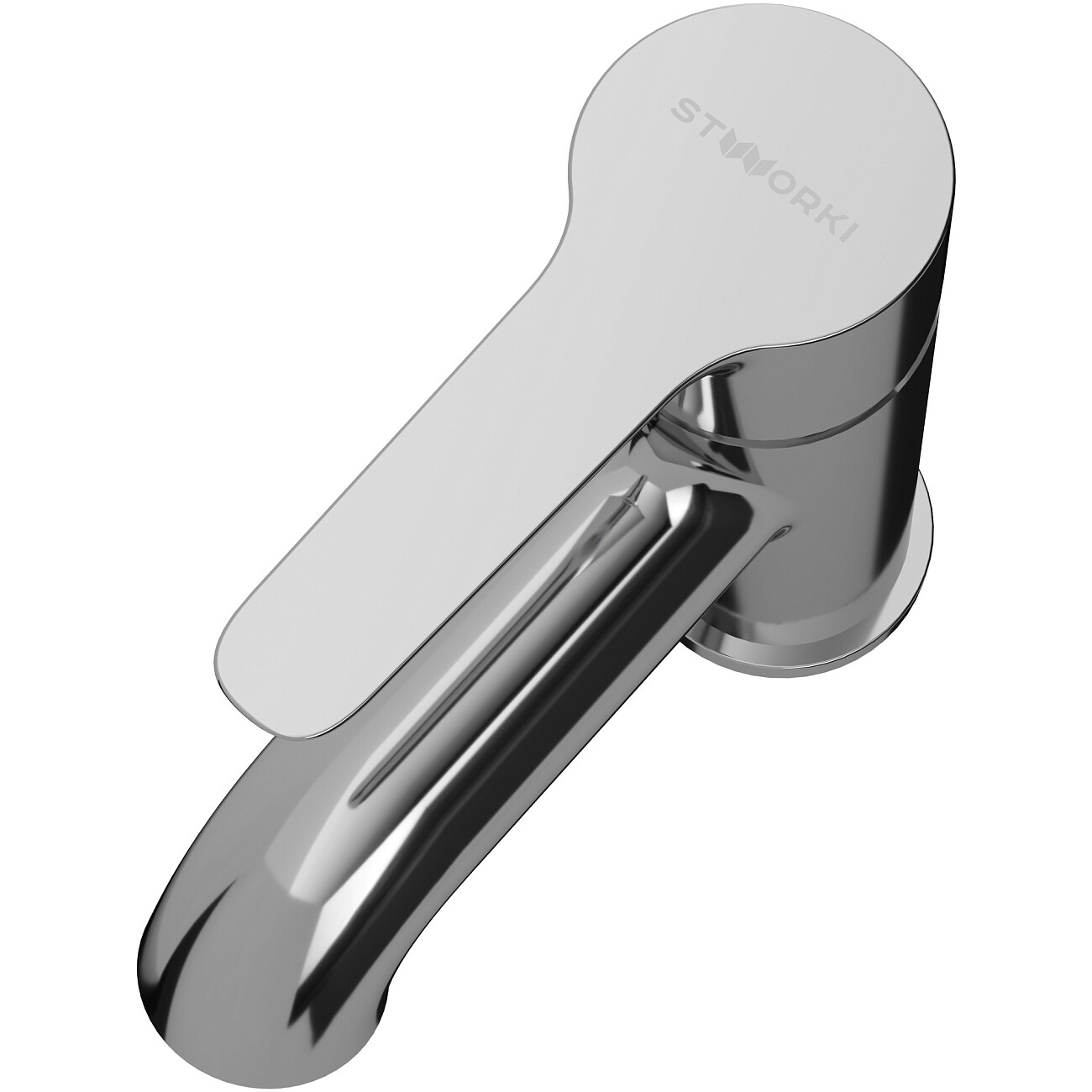 Смеситель для раковины однорычажный хром Stworki "Хальмстад" S15010CR - изображение 10