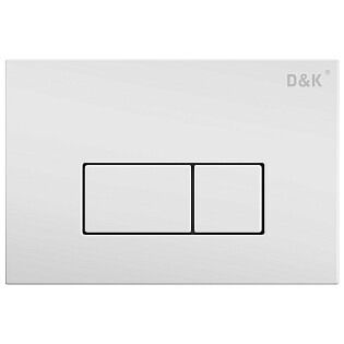 Клавиша смыва для инсталляции DI8050127 белая D&K Rhein DB1499016