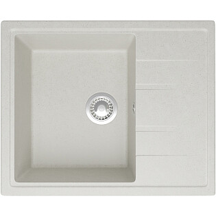 Мойка кухонная белая Domaci &quot;Болонья&quot; М-150-001