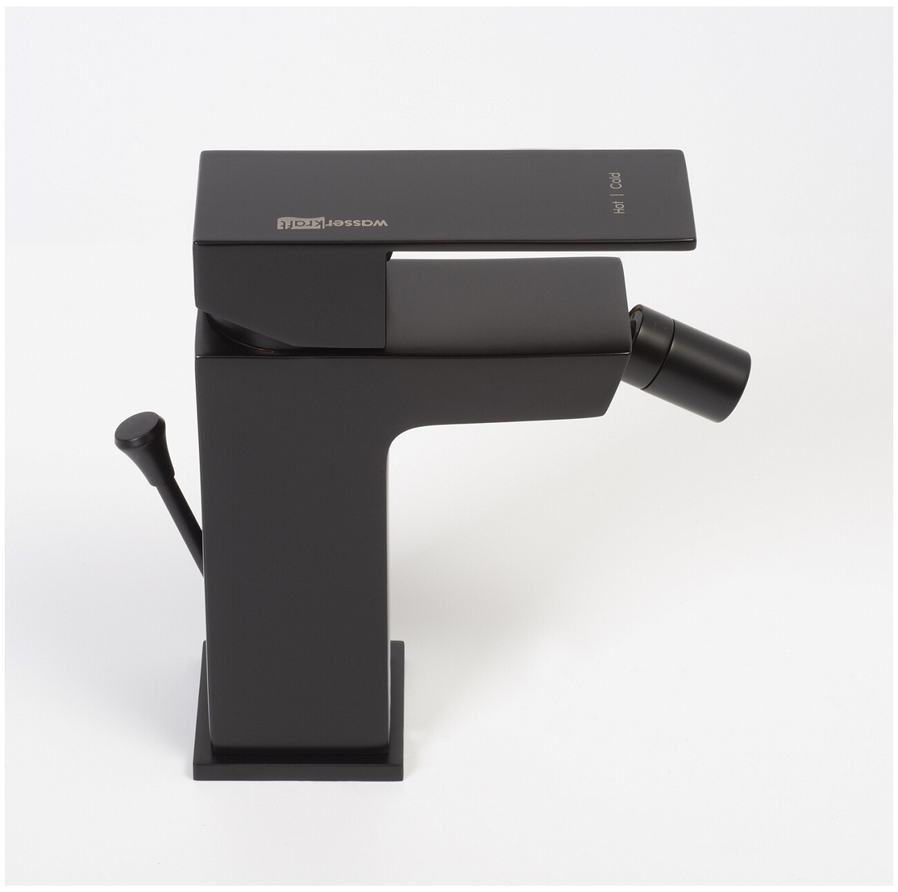 Смеситель для биде из латуни черный Wasserkraft 2006 - изображение 5