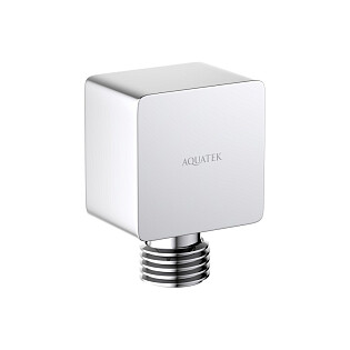 Шланговое подсоединение хром Aquatek AQ2459CR