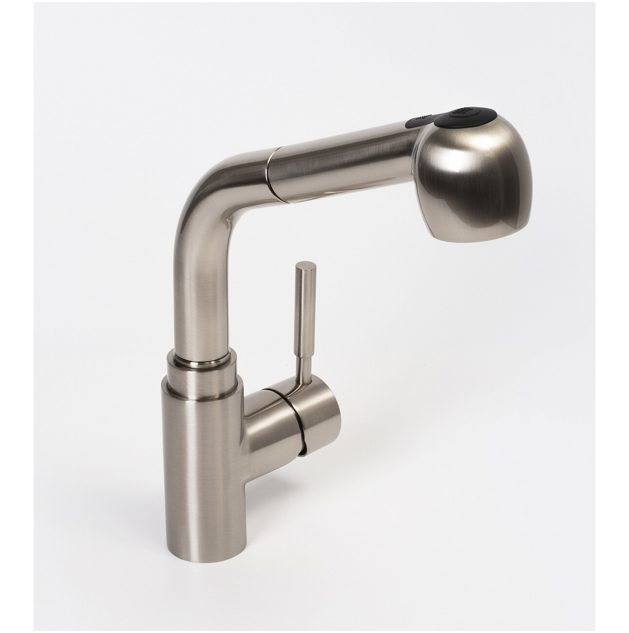 Смеситель для кухни из латуни никель Wasserkraft с выдвижной лейкой никель Wasserkraft 4266 - изображение 7