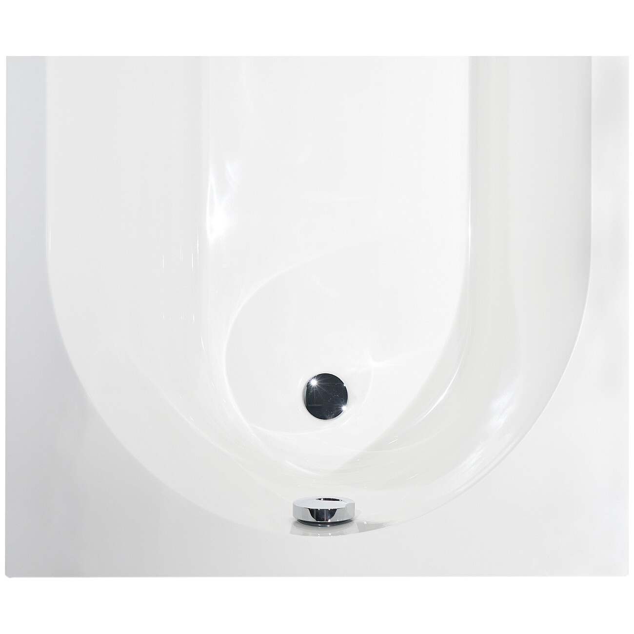 Ванна из искусственного мрамора прямоугольная 75х170 см белая Creto Fresh 20-1111 - изображение 5