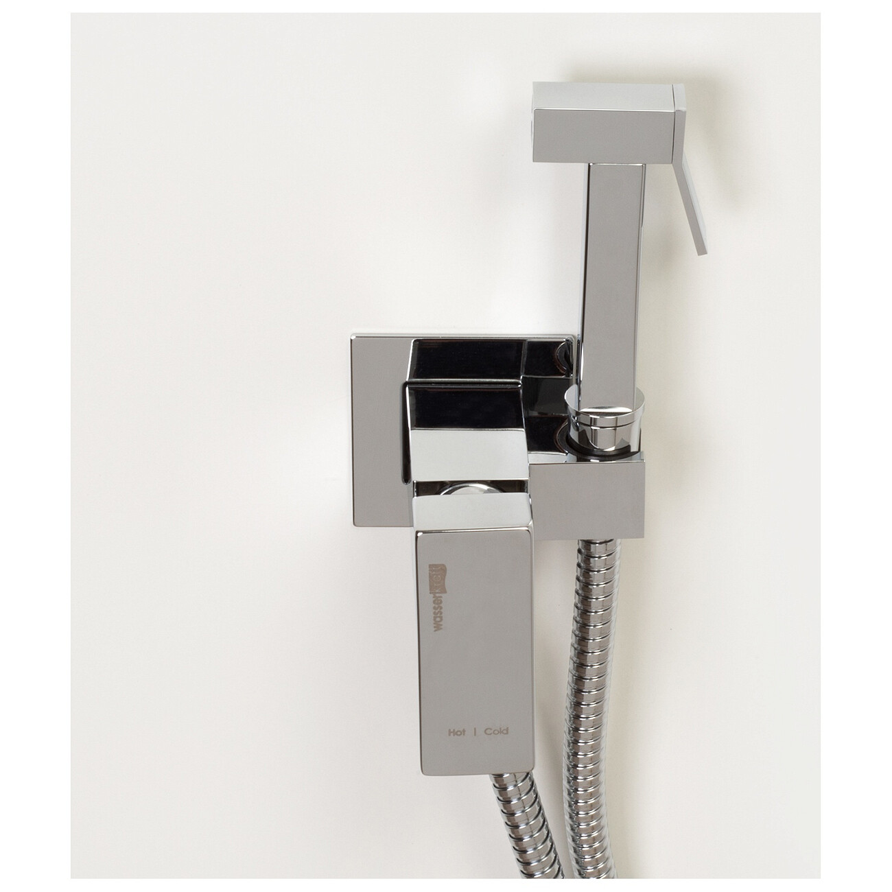 Гигиенический душ с встраиваемым смесителем хром Wasserkraft A71138 - изображение 10