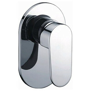 Смеситель для душа встраиваемый из латуни хром Wasserkraft 5351