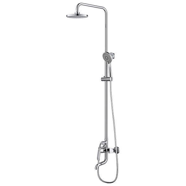 Душевой комплект с регулировкой высоты хром D&K Venice Rialto DA1063701B14 - изображение 1