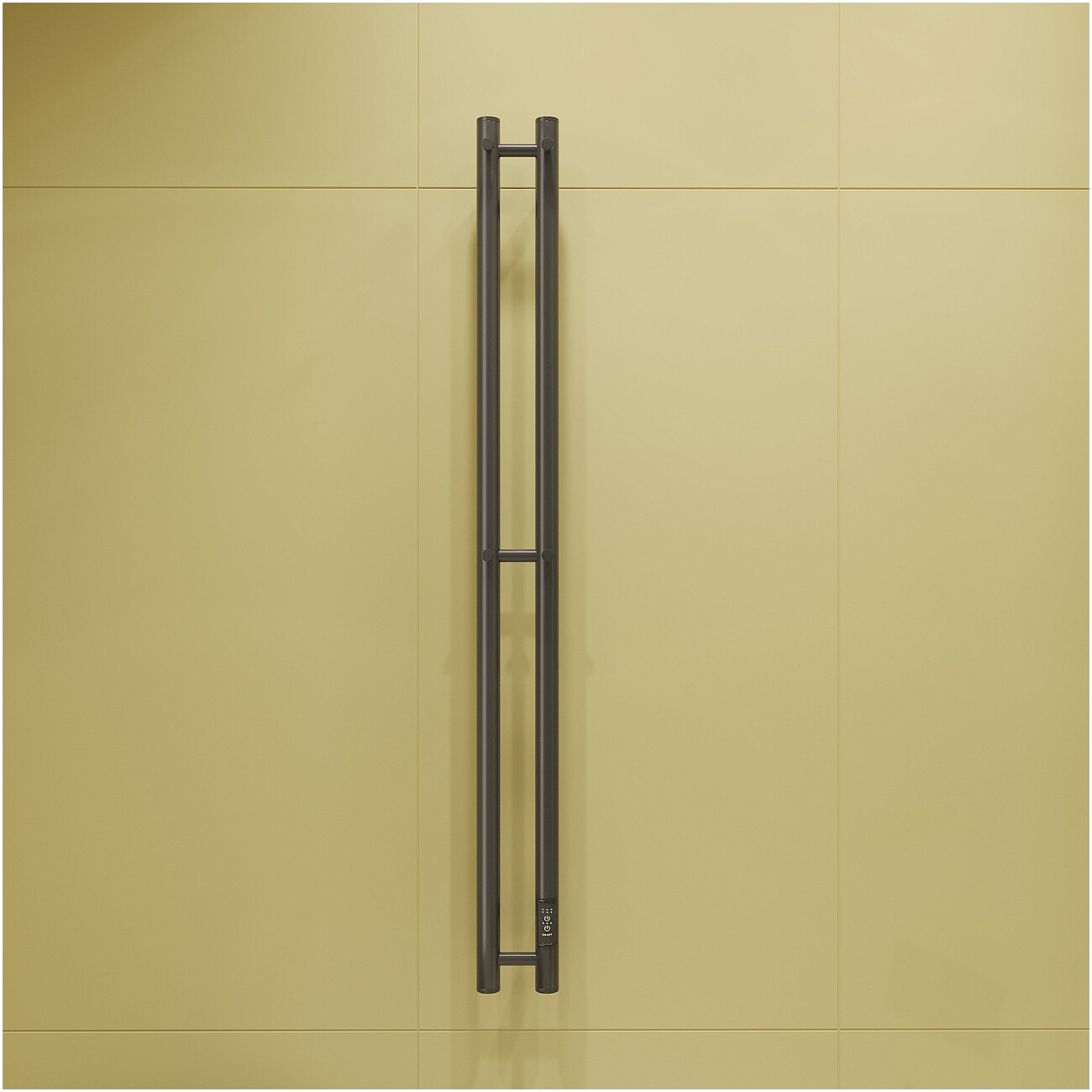 Полотенцесушитель электрический 120х8 см черный Ewrika "Пенелопа" X2 4657801245107 - изображение 5