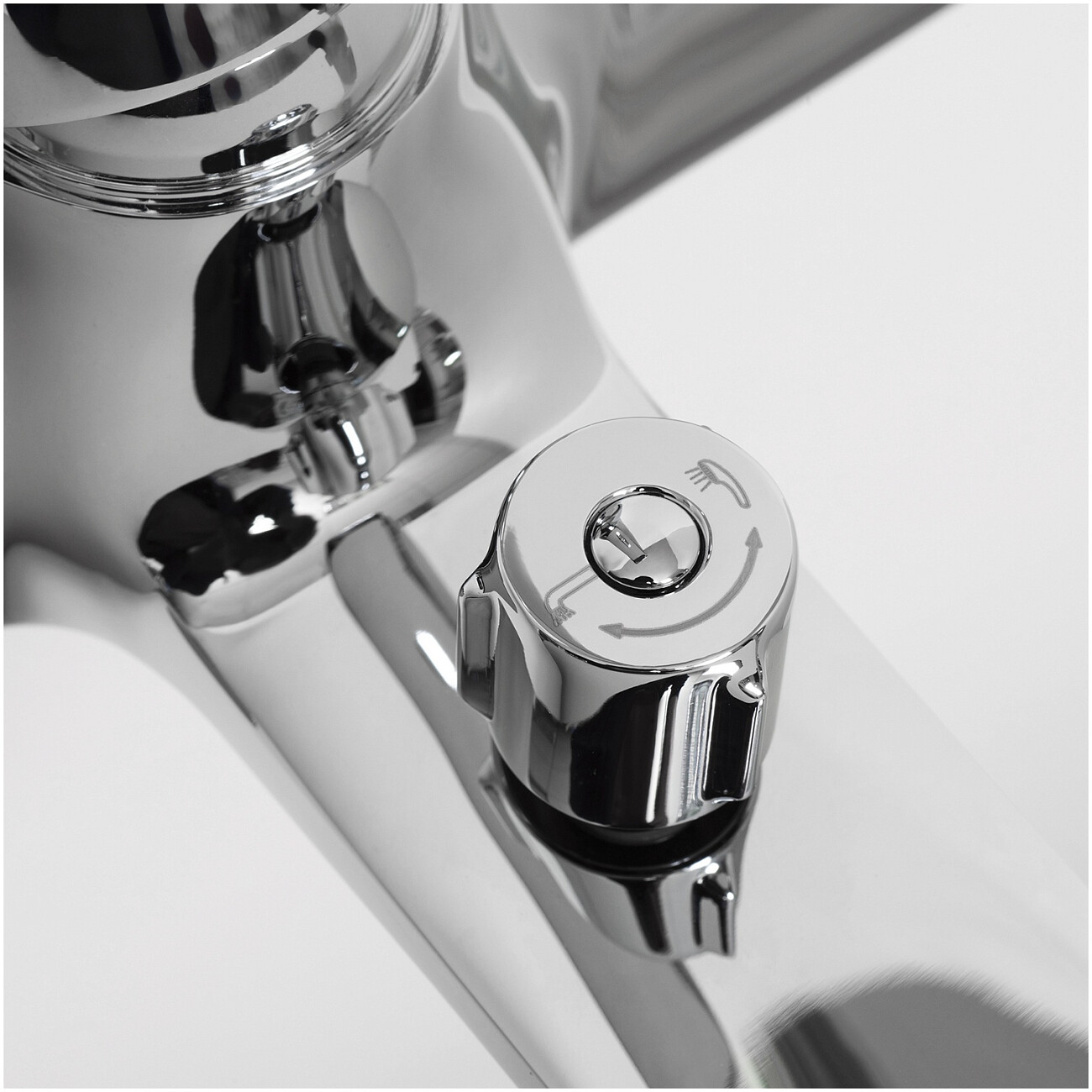 Смеситель для ванны с коротким изливом хром Wasserkraft Neime 1901 - изображение 10