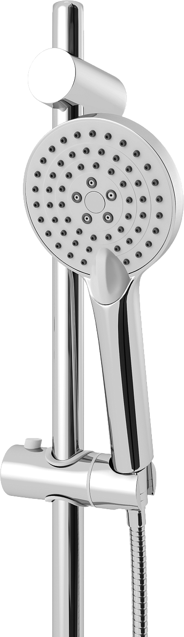 Душевая стойка с держателем и мыльницей хром Stworki "Варберг" VAR-04cr - изображение 10