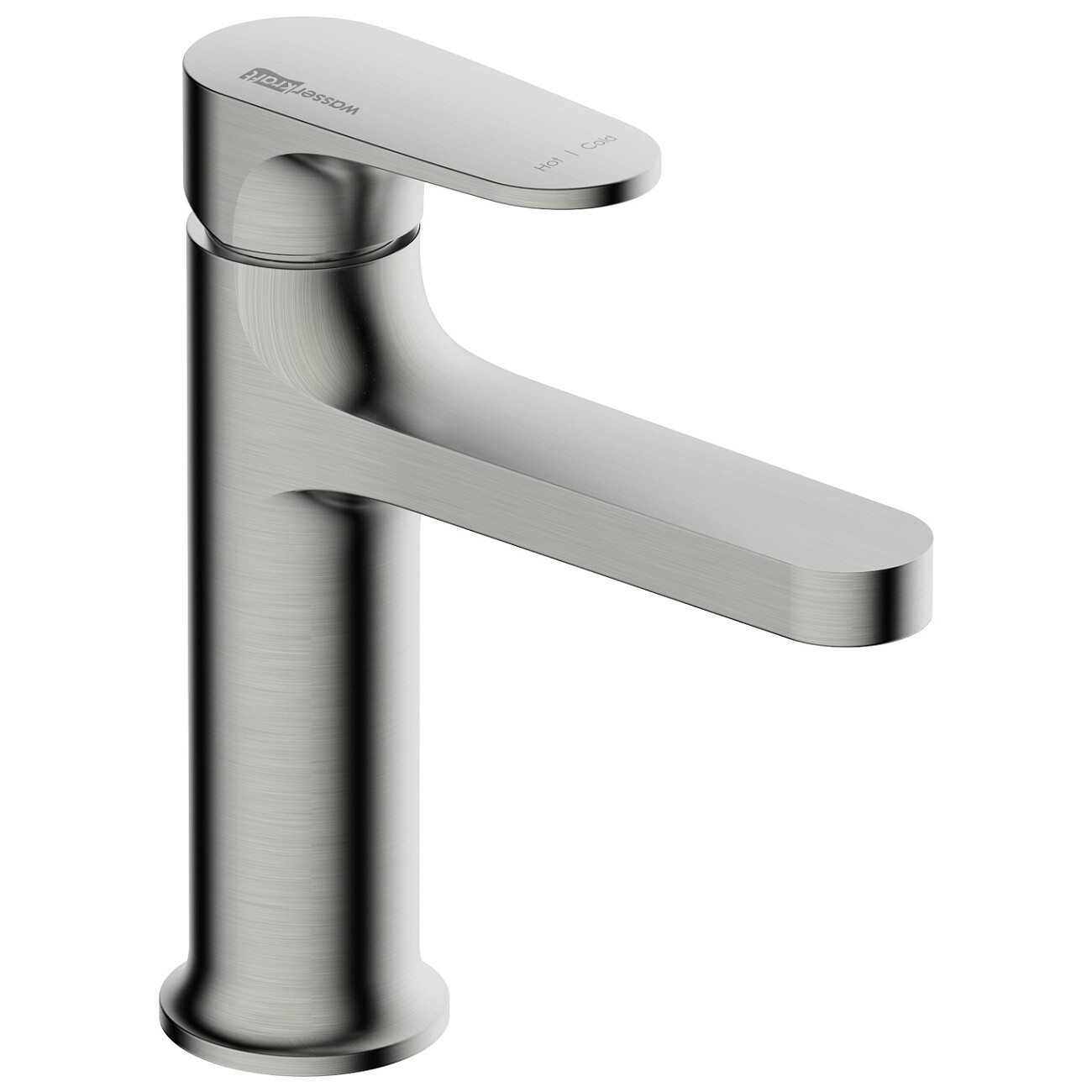 Смеситель для раковины из латуни никель Wasserkraft 1403 - изображение 3