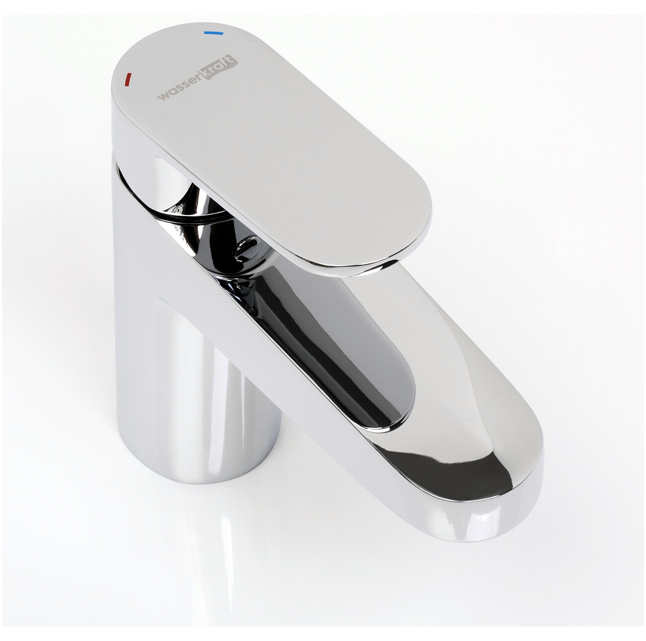 Смеситель для раковины из латуни хром Wasserkraft 5303 - изображение 8