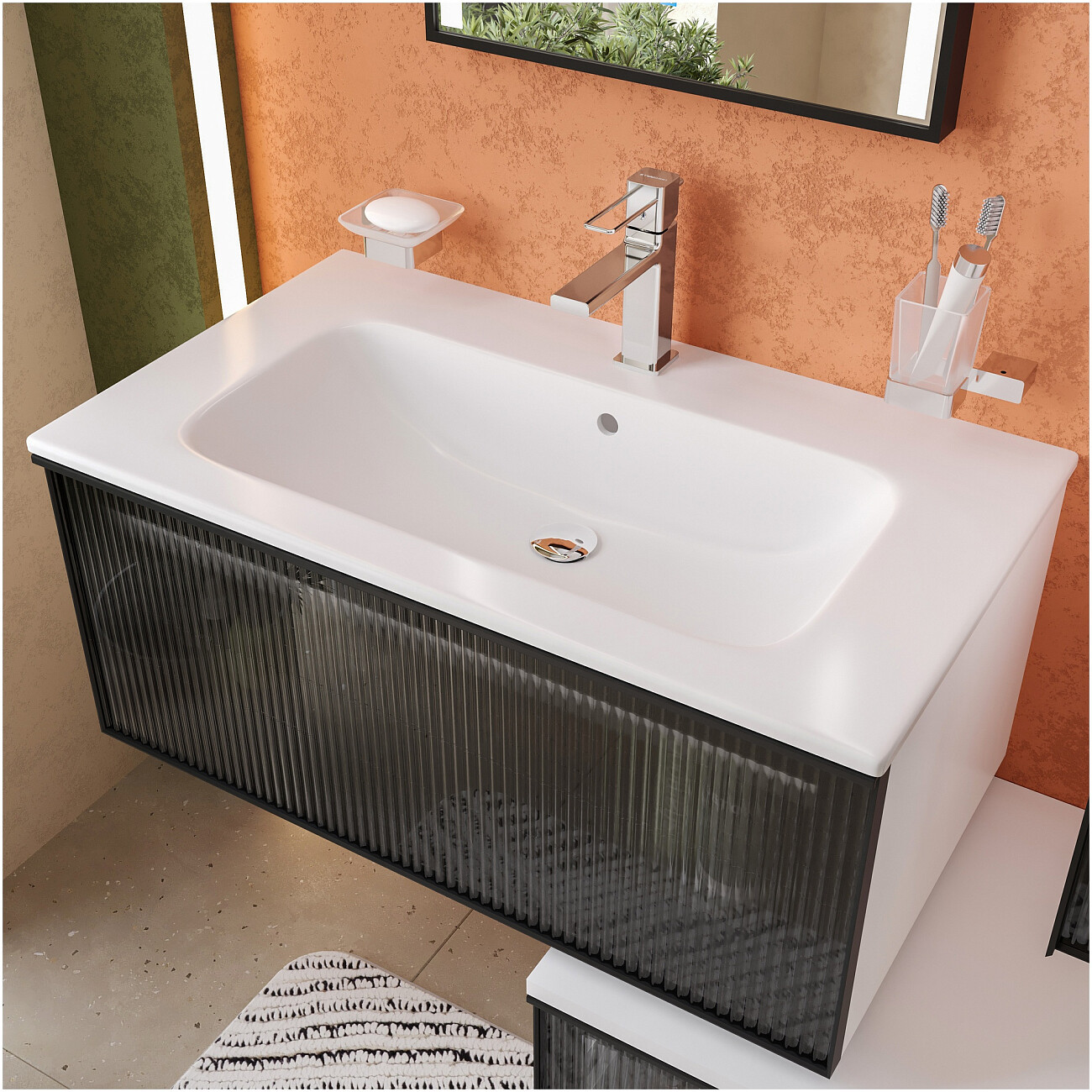 Смеситель для раковины однорычажный хром Stworki "Брамминг" S40010CR - изображение 6