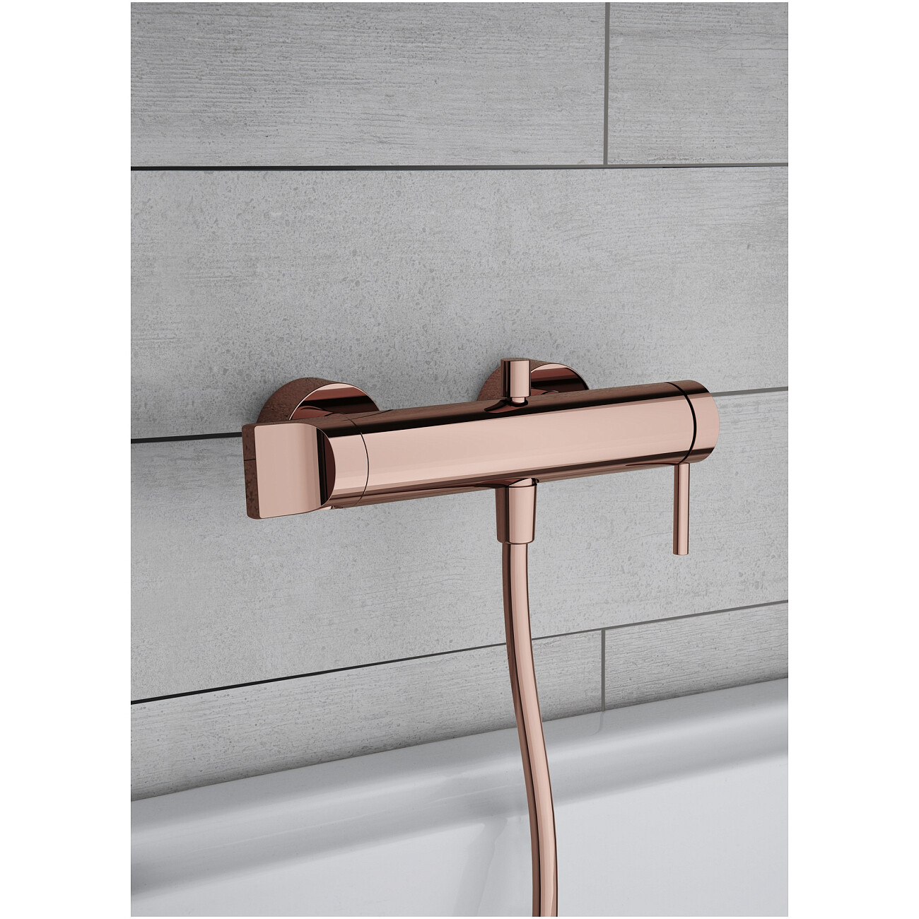 Смеситель для ванны однорычажный медный Vitra Origin A4261926 - изображение 2