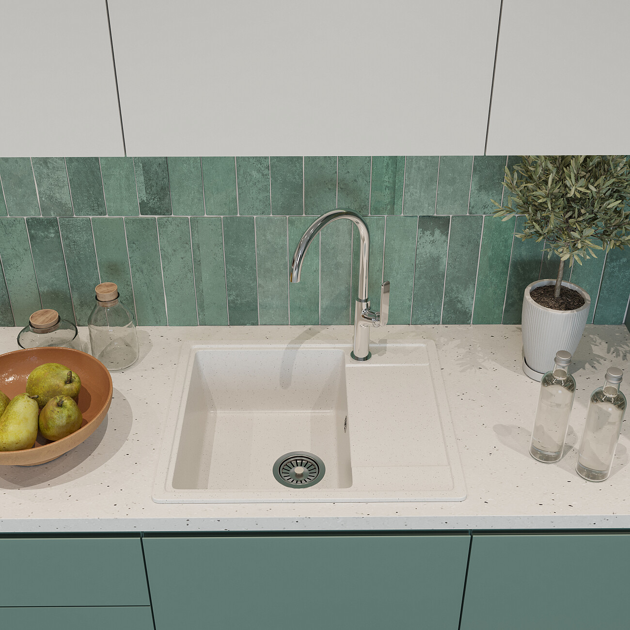 Смеситель для кухни однорычажный хром Domaci "Равенна" ML-05cr - изображение 5