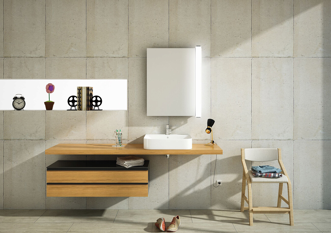 Раковина накладная керамическая прямоугольная 48х55 см белая Stworki 3054-KL - изображение 8