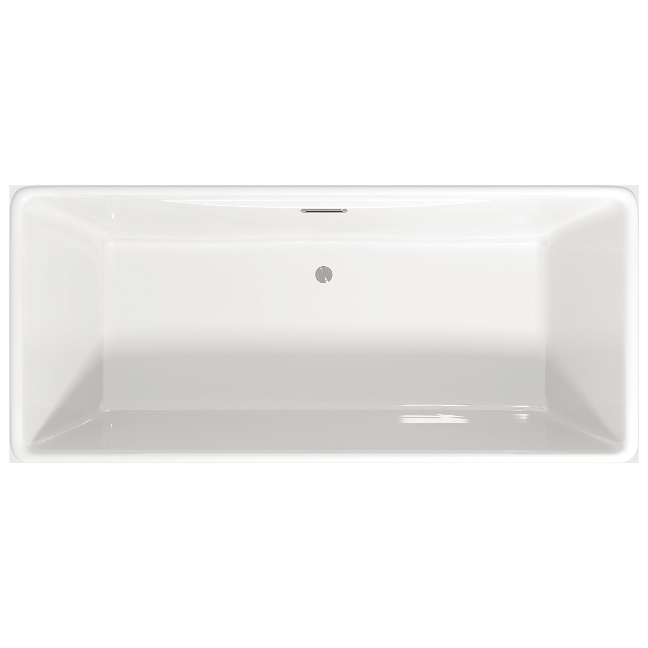 Ванна акриловая 75х170 см белая Creto Iconica 15-17075 - изображение 6