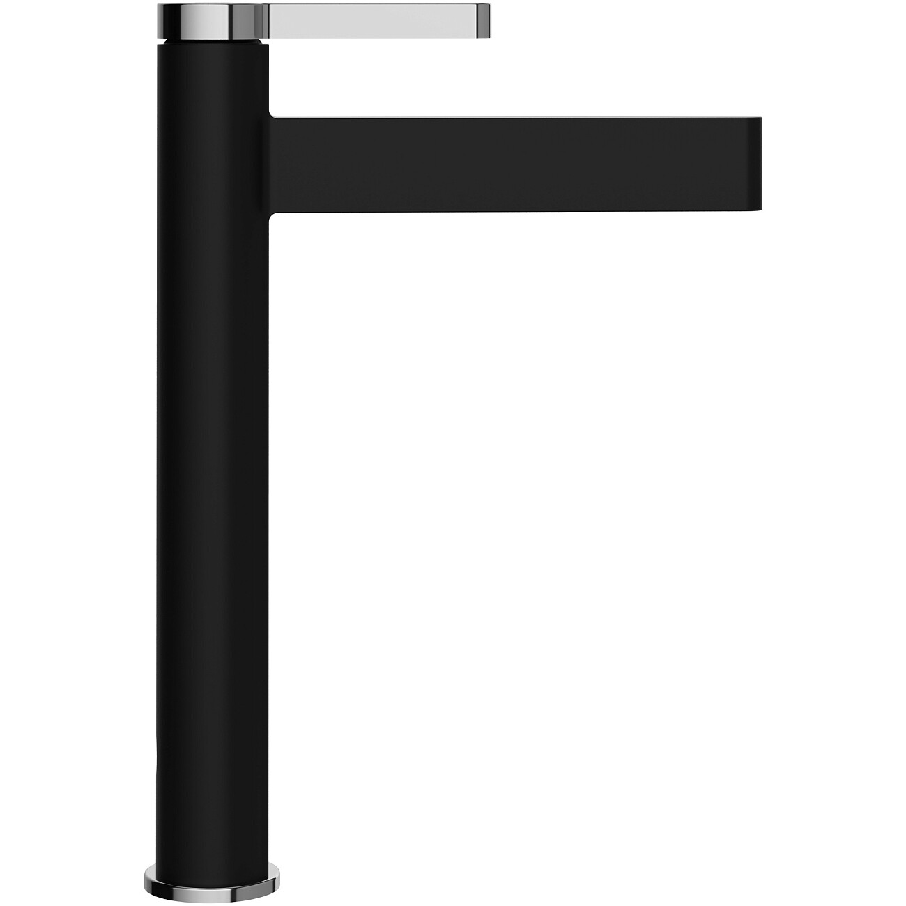 Смеситель для раковины однорычажный черный, хром Stworki "Лександ" S09020BC - изображение 9