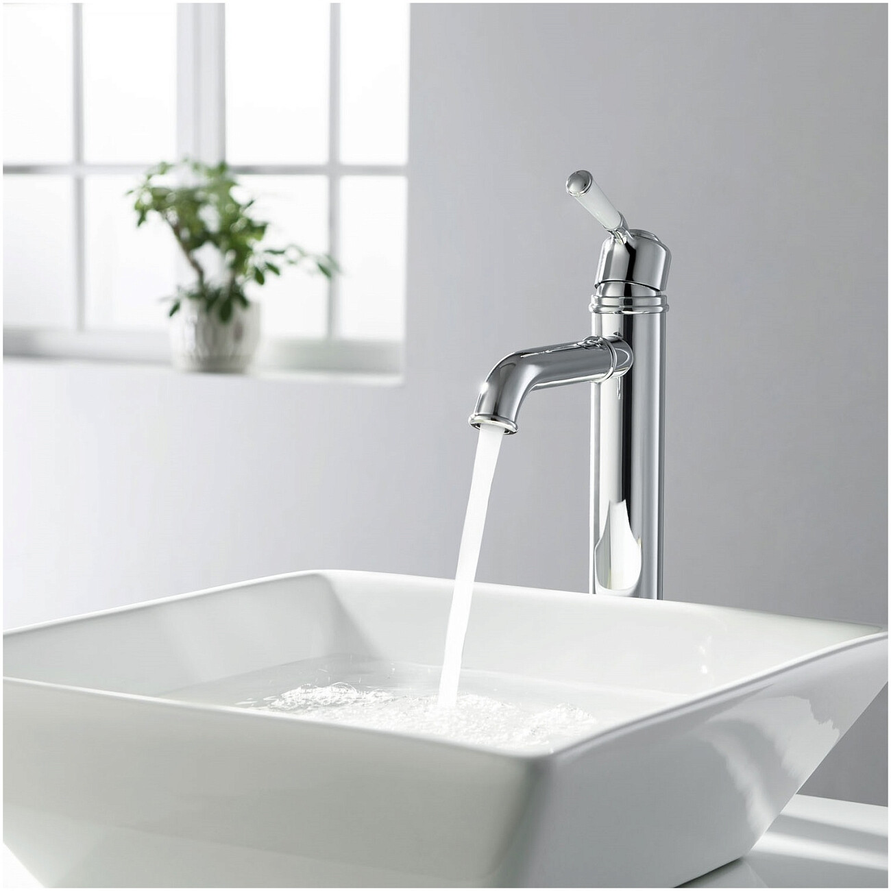 Смеситель для раковины-чаши хром Timo Arisa 5311-00F - изображение 2