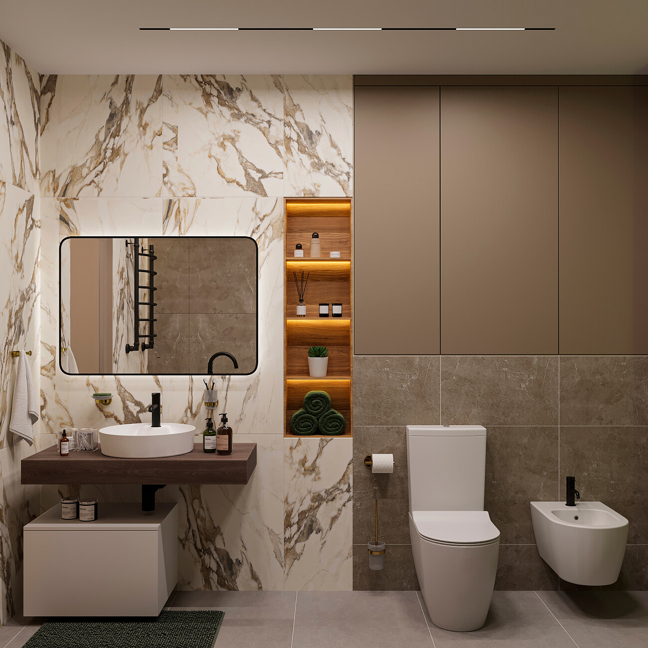 Биде подвесное белое Stworki "Ноттвиль" K3106-2605-001-1-0000 - изображение 3