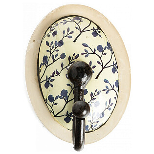 Настенный крючок Wood Hooks Белый