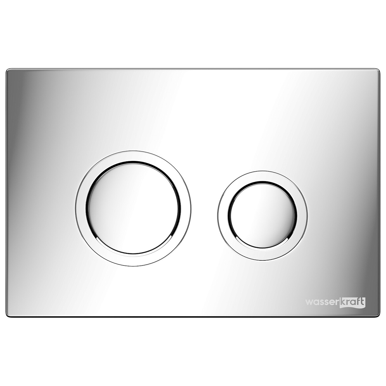 Кнопка смыва для инсталляции хром Wasserkraft CH01 - изображение 2