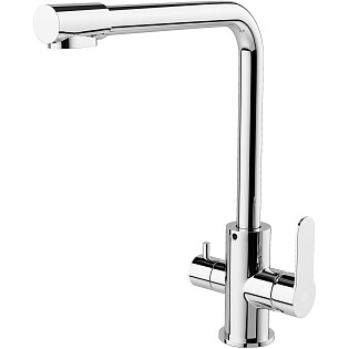 Смеситель для кухни хром Domaci &quot;Равенна&quot; TR-01cr