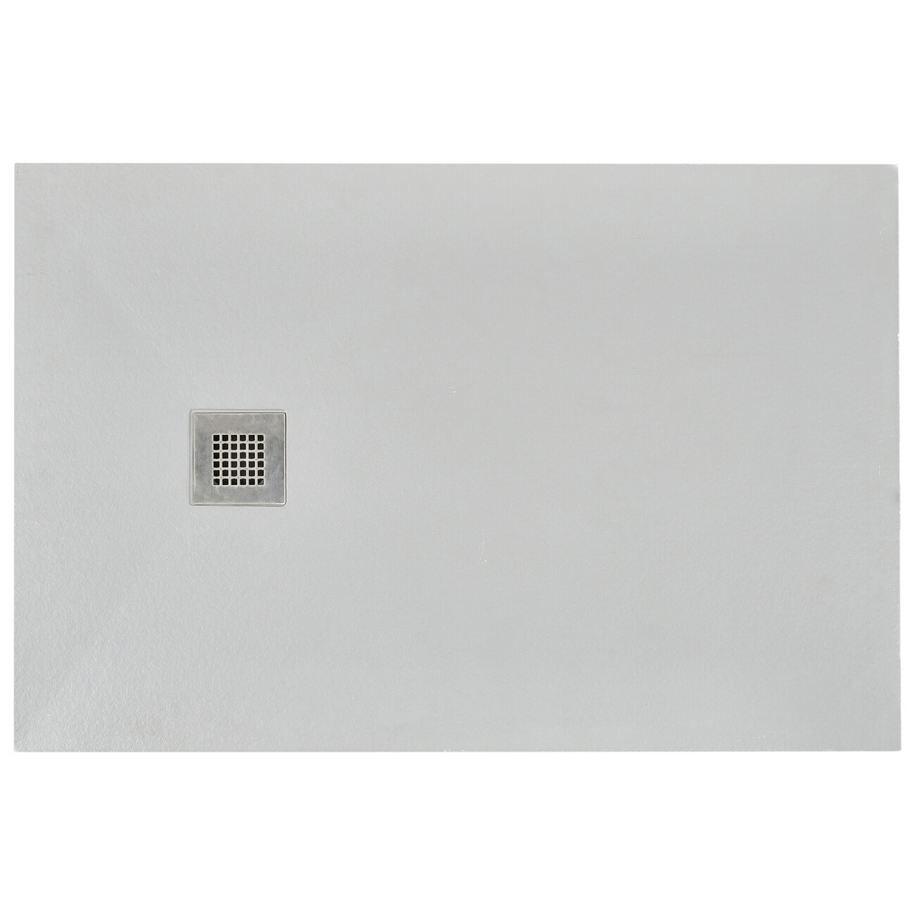 Душевой поддон из искусственного мрамора 80х160 см серый Creto Ares 1-0022 - изображение 3