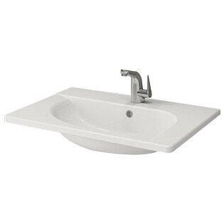 Раковина подвесная фарфоровая 65 см белая Bocchi Taormina Arch 1009-001-0126