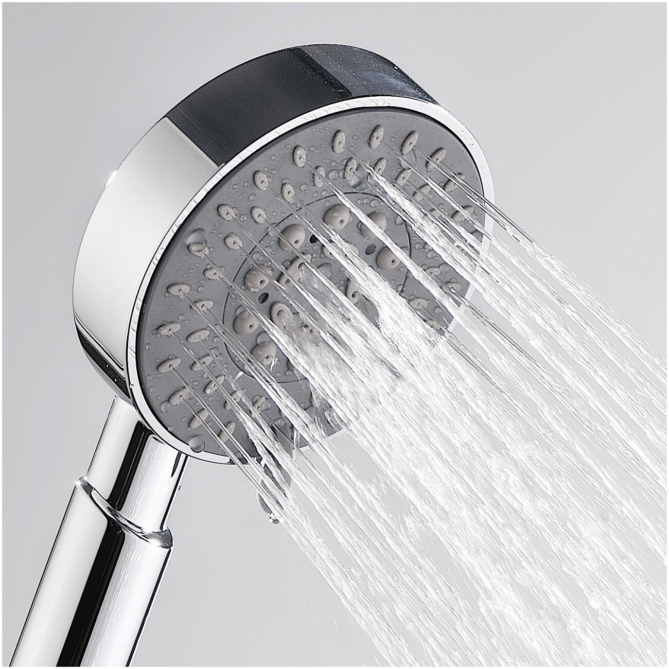 Лейка для ручного душа круглая с 5 режимами 10 см хром Wasserkraft A036 - изображение 5