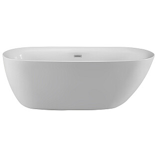 Ванна акриловая 150х75 см отдельностоящая белая COMO150 Ceruttispa CT9900