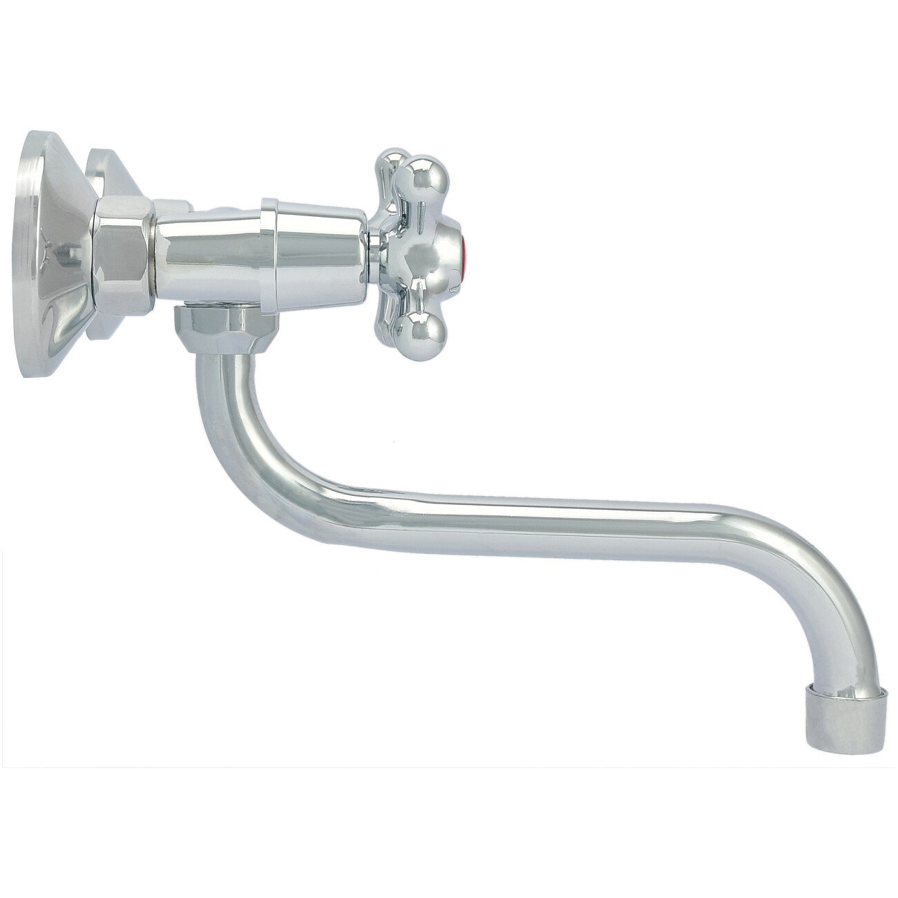 Смеситель для раковины настенный двухвентильный хром Istok life Standard 0402.974 - изображение 4