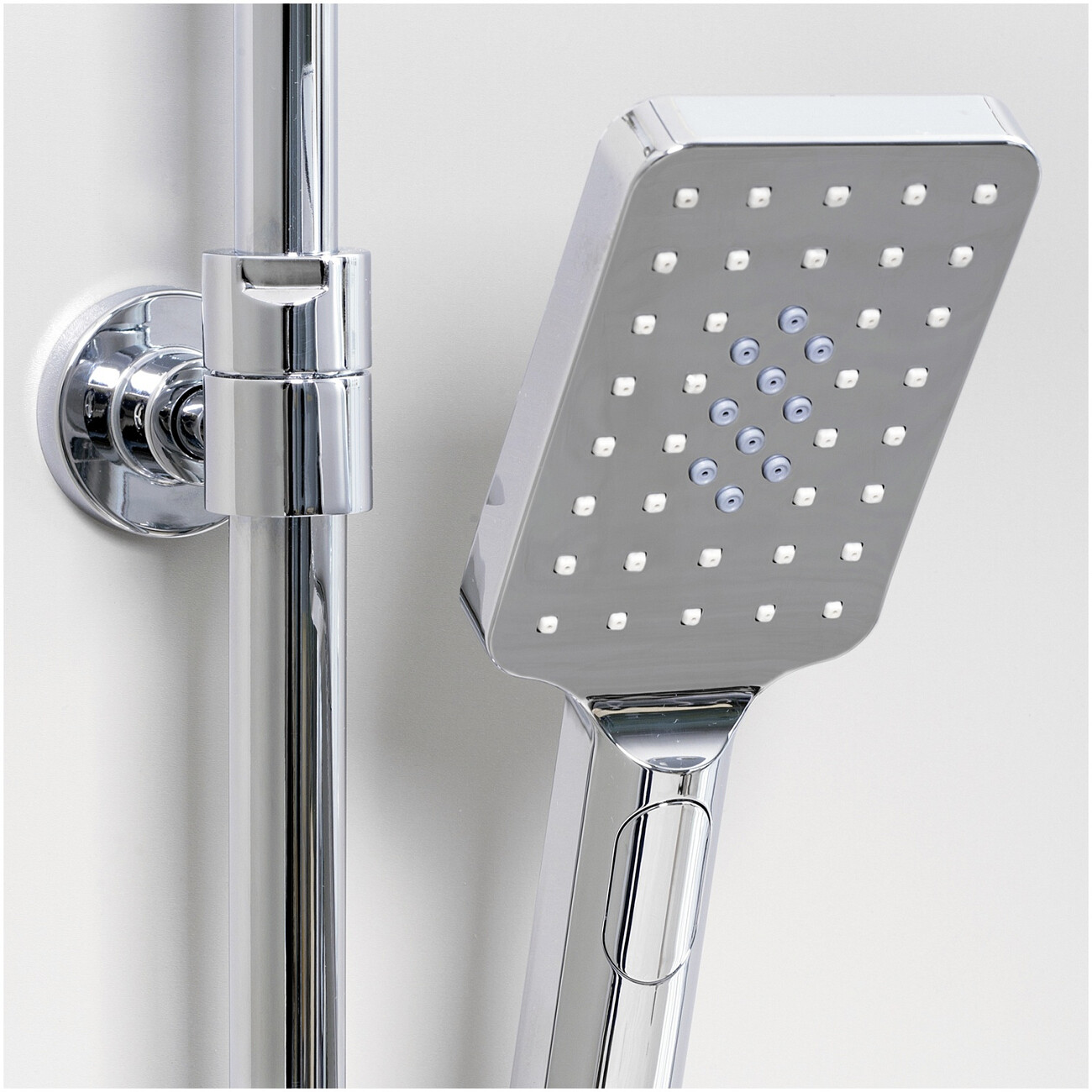 Душевой комплект с верхним душем и лейкой хром Wasserkraft A19901 Thermo - изображение 5