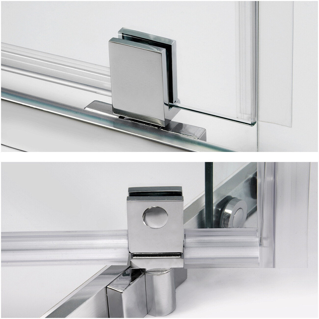 Душевой уголок пятиугольный 100х100 см хром Wasserkraft Leine 35P38 - изображение 20