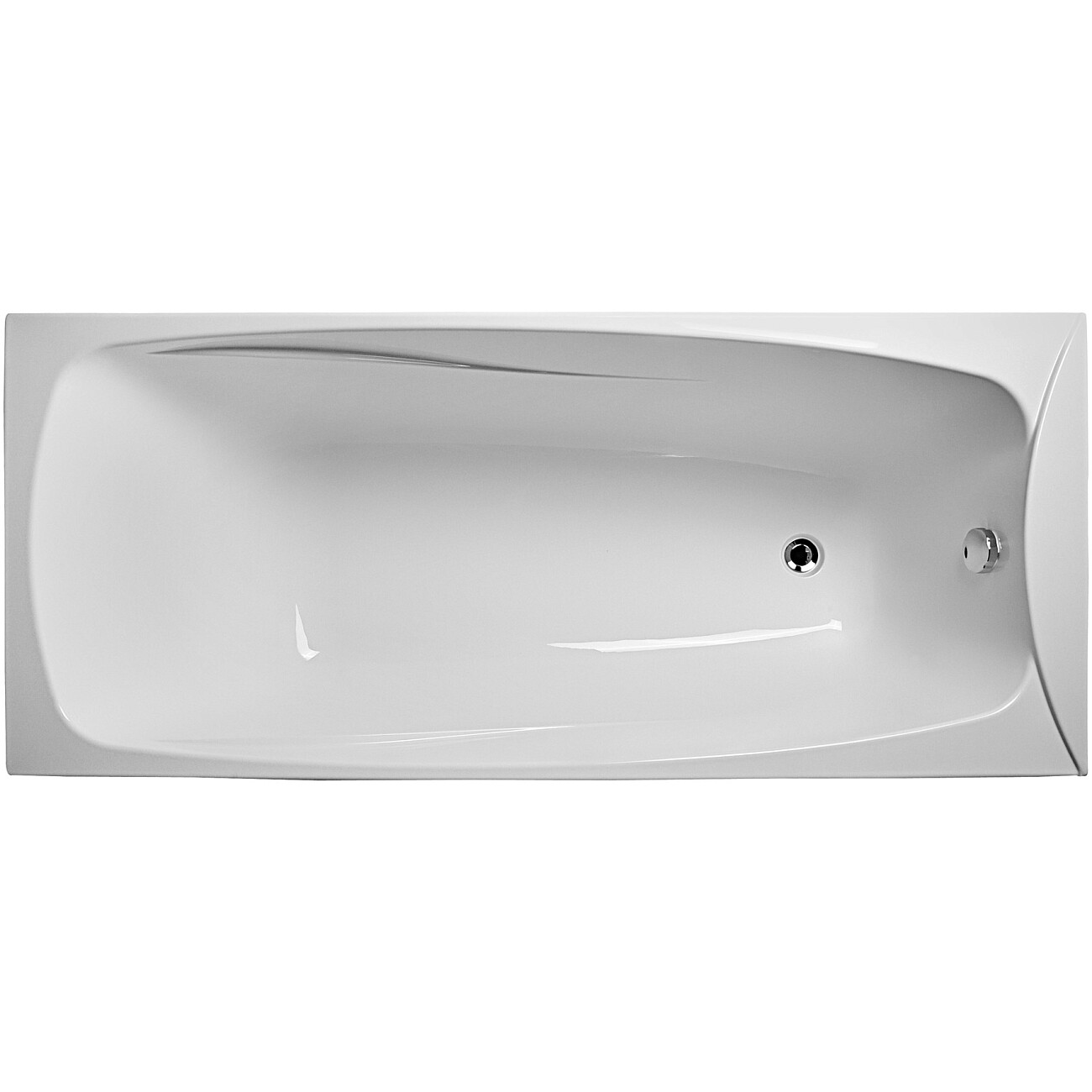 Ванна акриловая 170x75 см с каркасом белая Diwo "Смоленск" DW1017075040, DW5017070050 - изображение 3
