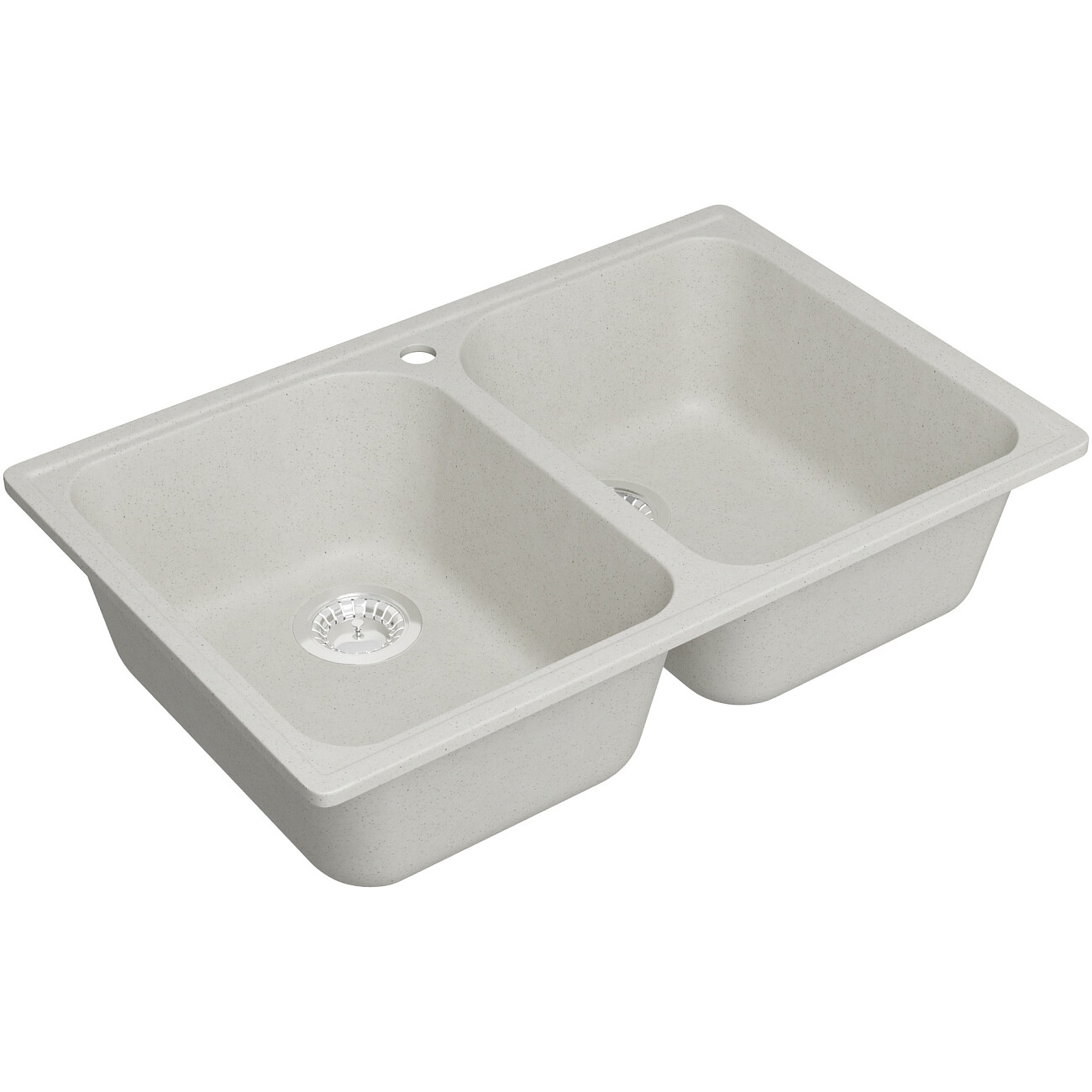 Мойка кухонная белая Domaci "Болонья" М-260-001 - изображение 10