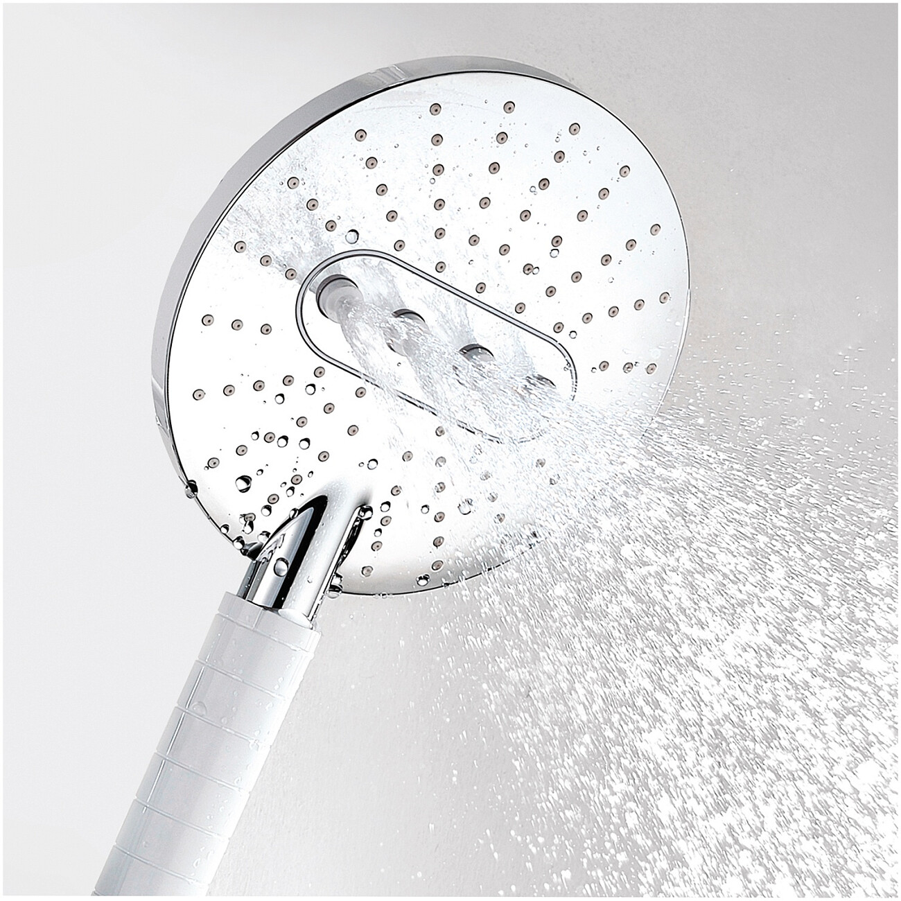 Душевая система со смесителем из латуни белая Wasserkraft A185.067.059.WM - изображение 7