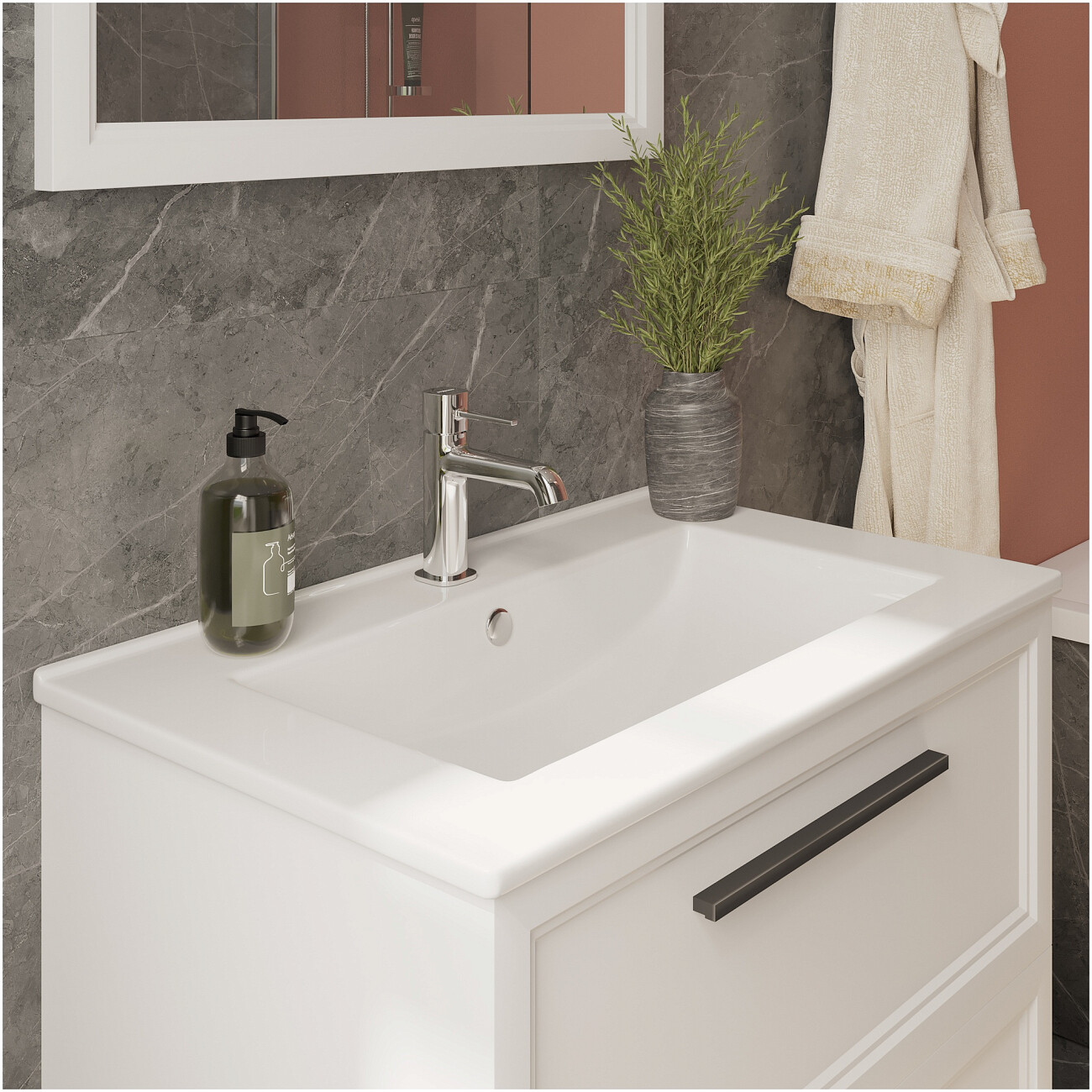 Смеситель для раковины однорычажный хром Stworki "Эстерсунд" S31010CR - изображение 7